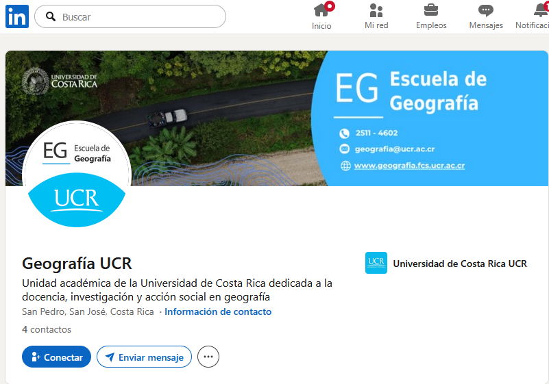 Ahora en linkedin